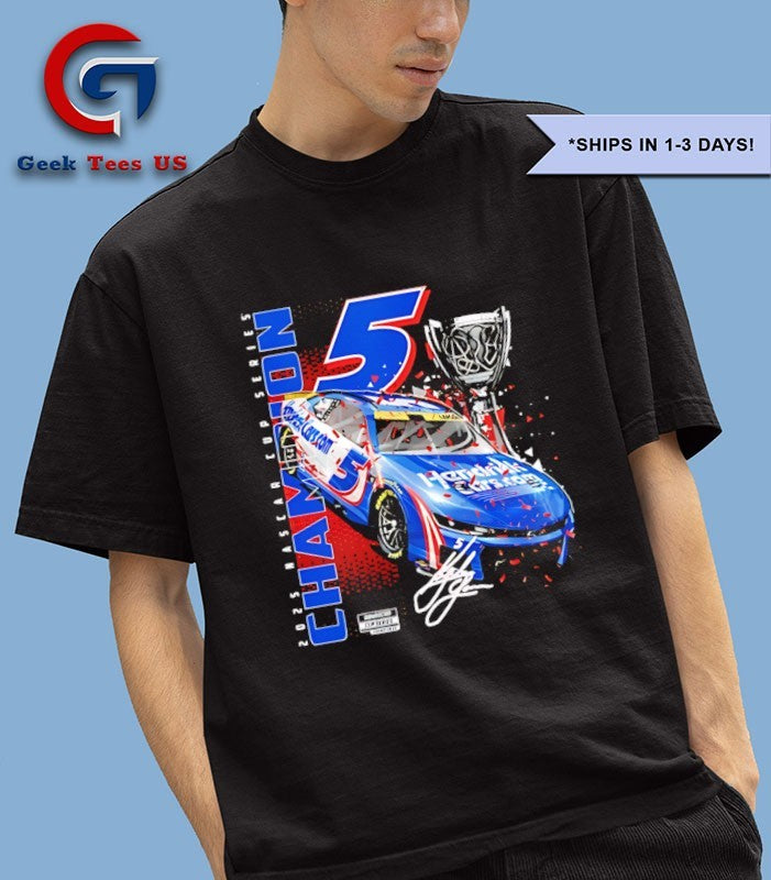 Kyle Larson Hendrick Motorsports 2025 Nascar Cup Series Champion shirt