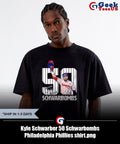 Kyle Schwarber 50 Schwarbombs Philadelphia Phillies shirt