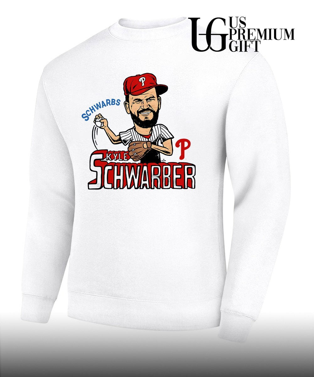 Kyle Schwarber Philadelphia Phillies Schwarbs baseball caricature shirt