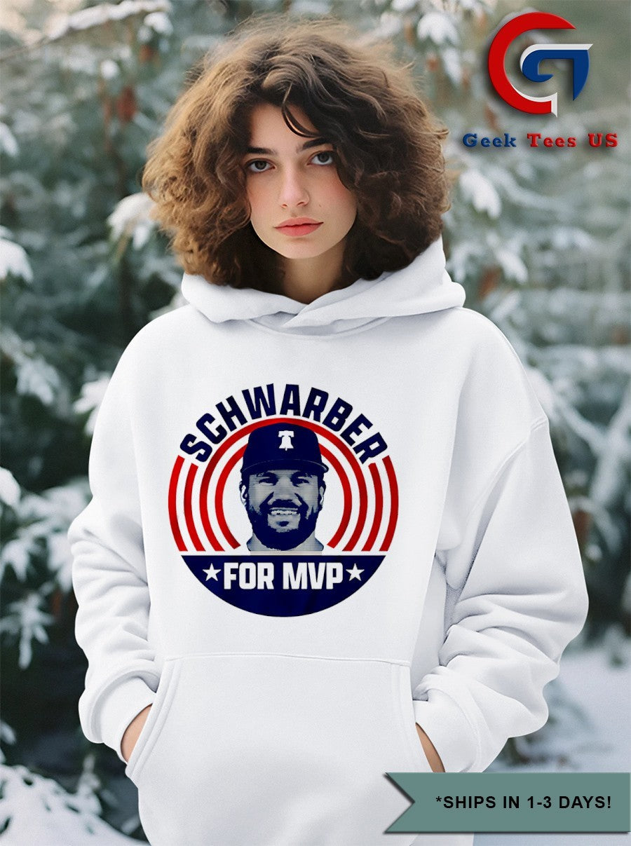 Kyle Schwarber for MVP Philadelphia Phillies big head shirt
