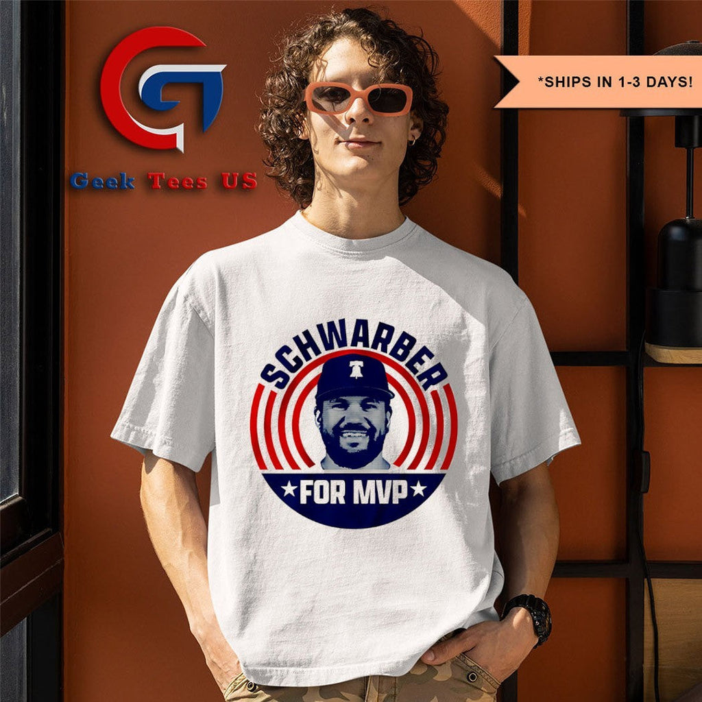 Kyle Schwarber for MVP Philadelphia Phillies big head shirt