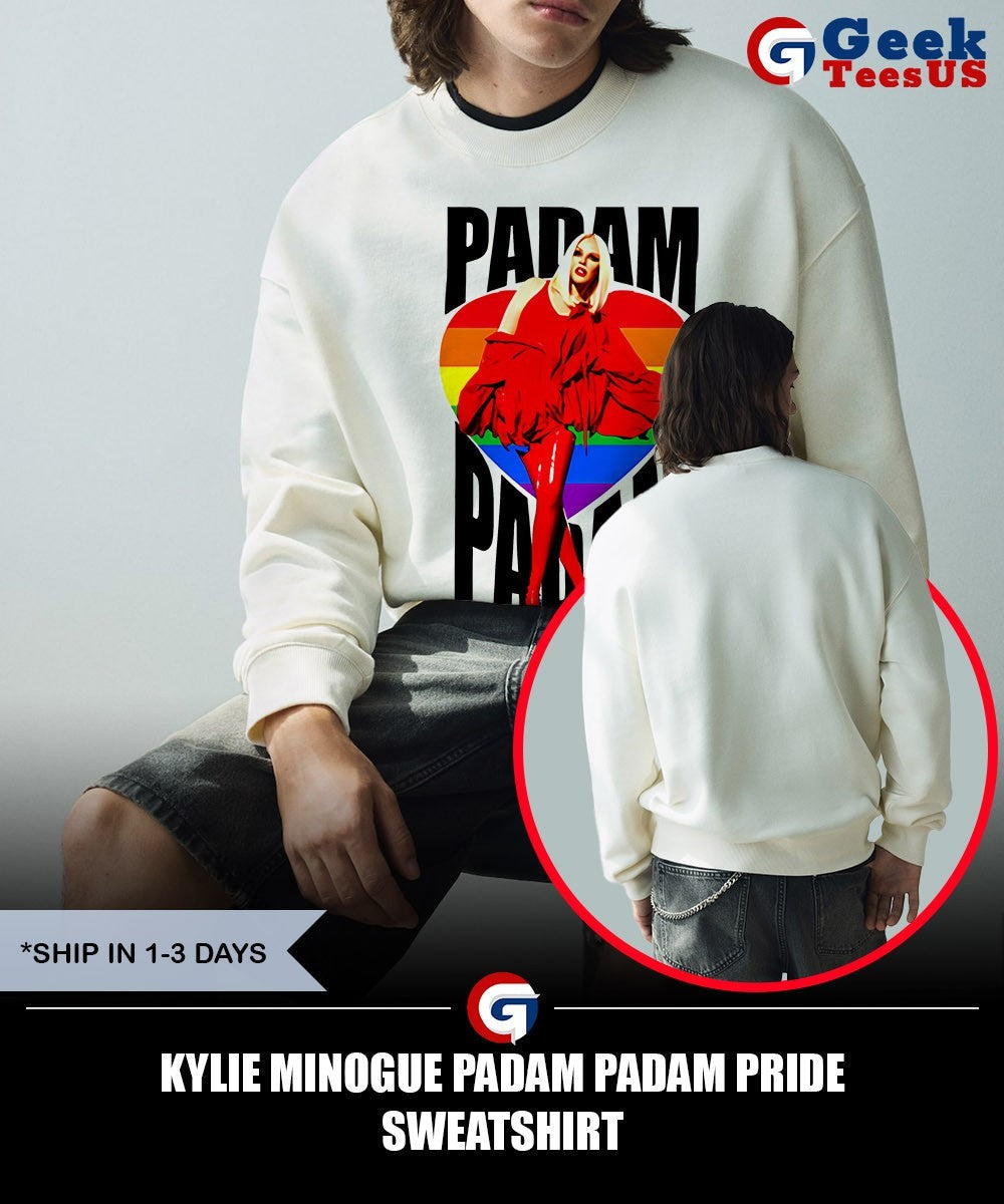 Kylie Minogue Padam Padam Pride shirt