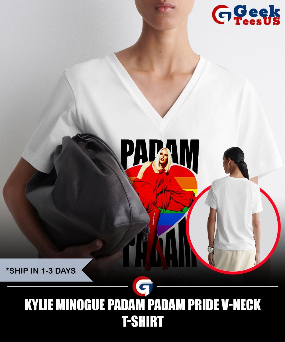 Kylie Minogue Padam Padam Pride shirt