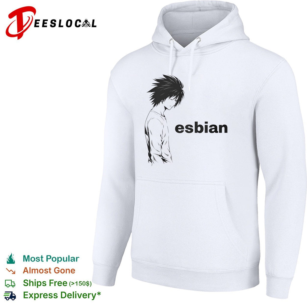 L Death Note Esbian Meme shirt