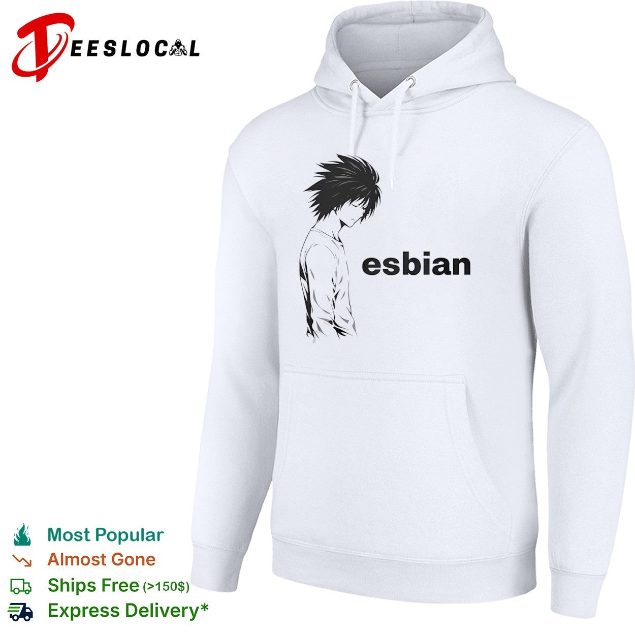 L Death Note Esbian Meme shirt