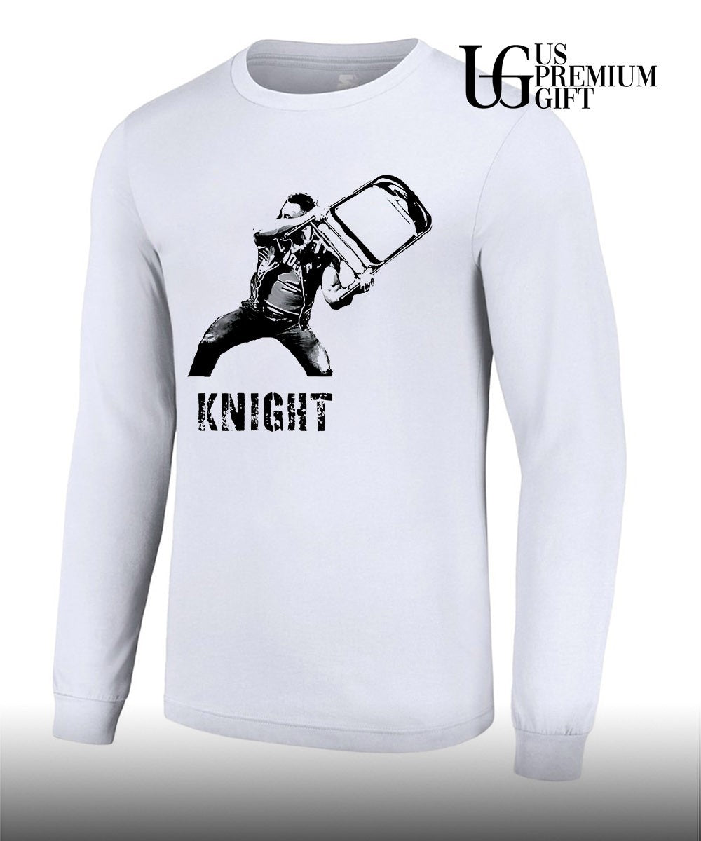LA Knight Holds The Steel Chair shirt