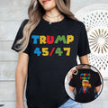 LEGO Donald Trump President 45-47 Mega Fight Fight Fight T Shirt