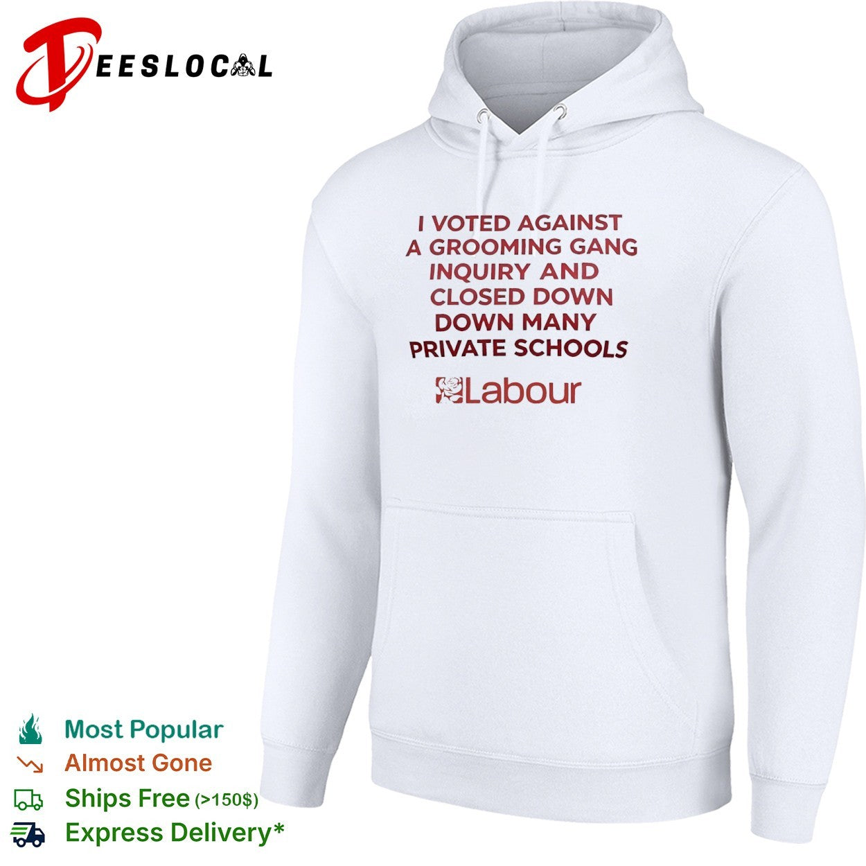 Labour Party I Voted Against a Grooming Gang Inquiry shirt