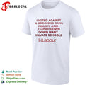 Labour Party I Voted Against a Grooming Gang Inquiry shirt