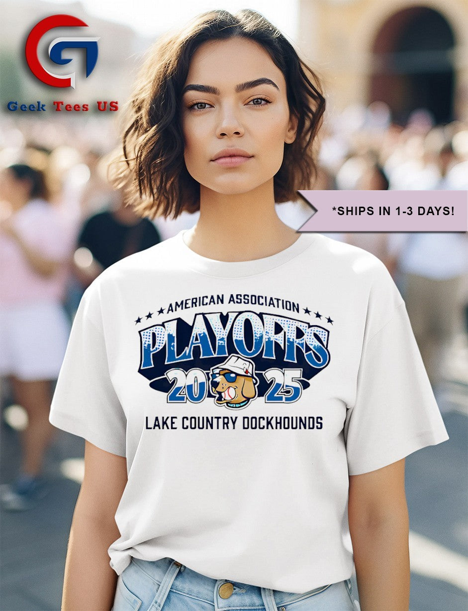 Lake Country DockHounds 2025 American Association playoffs shirt