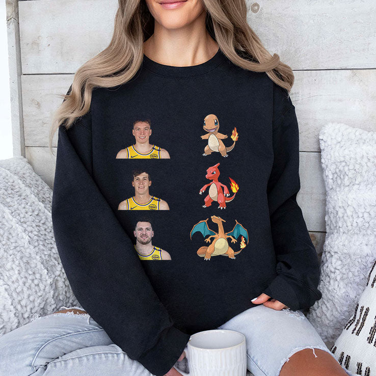 Lakers Charmander Evolution Meme Shirt