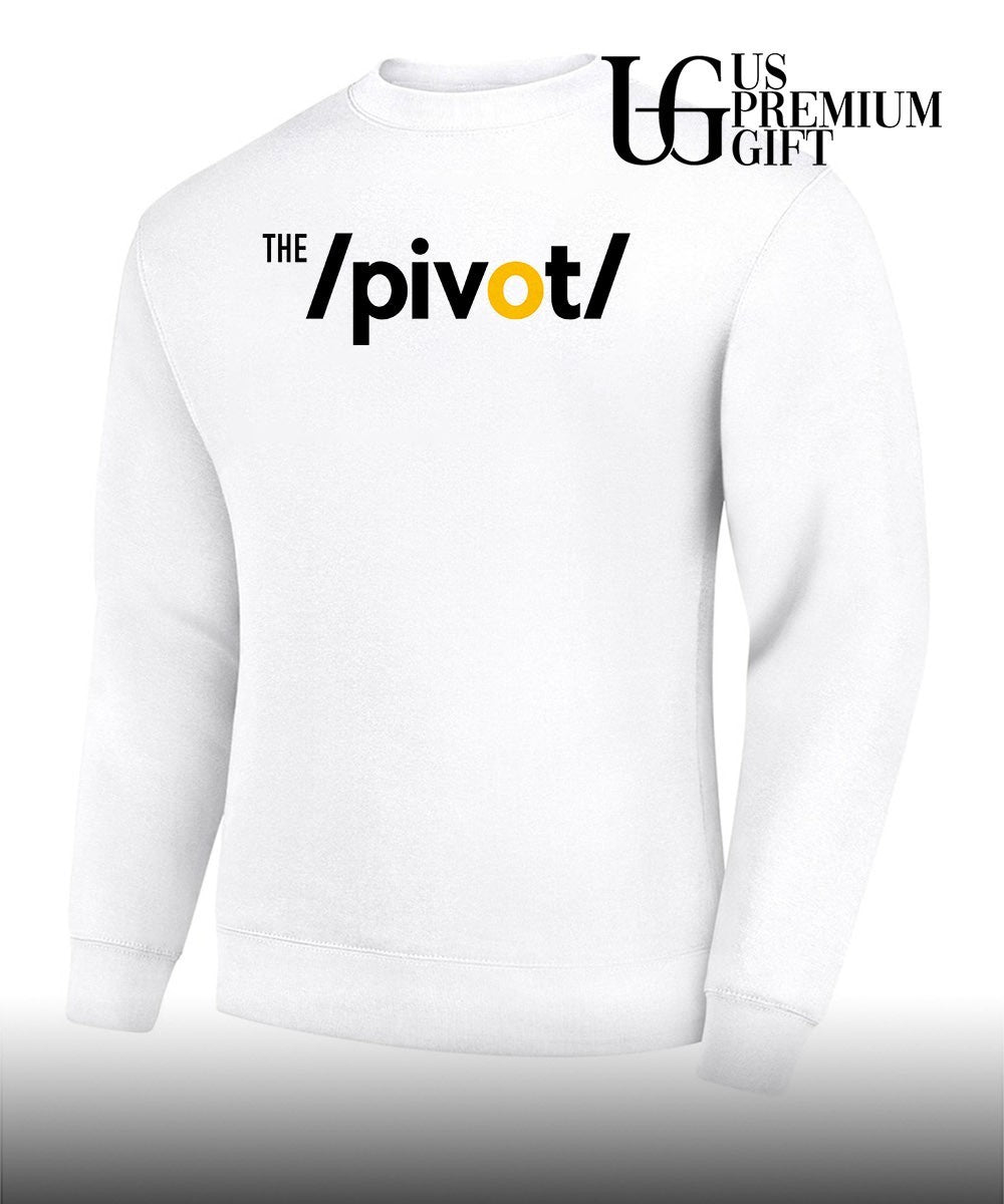 Lamar Jackson wearing the pivot definition shirt