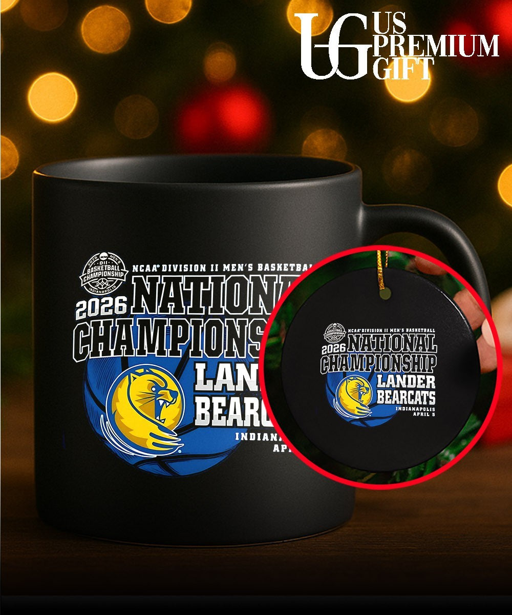 Lander Bearcats NCAA Division II Men’s Basketball National Championship shirt