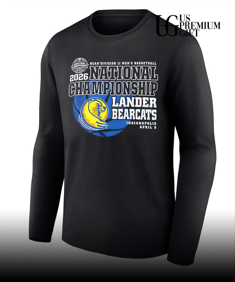 Lander Bearcats NCAA Division II Men’s Basketball National Championship shirt