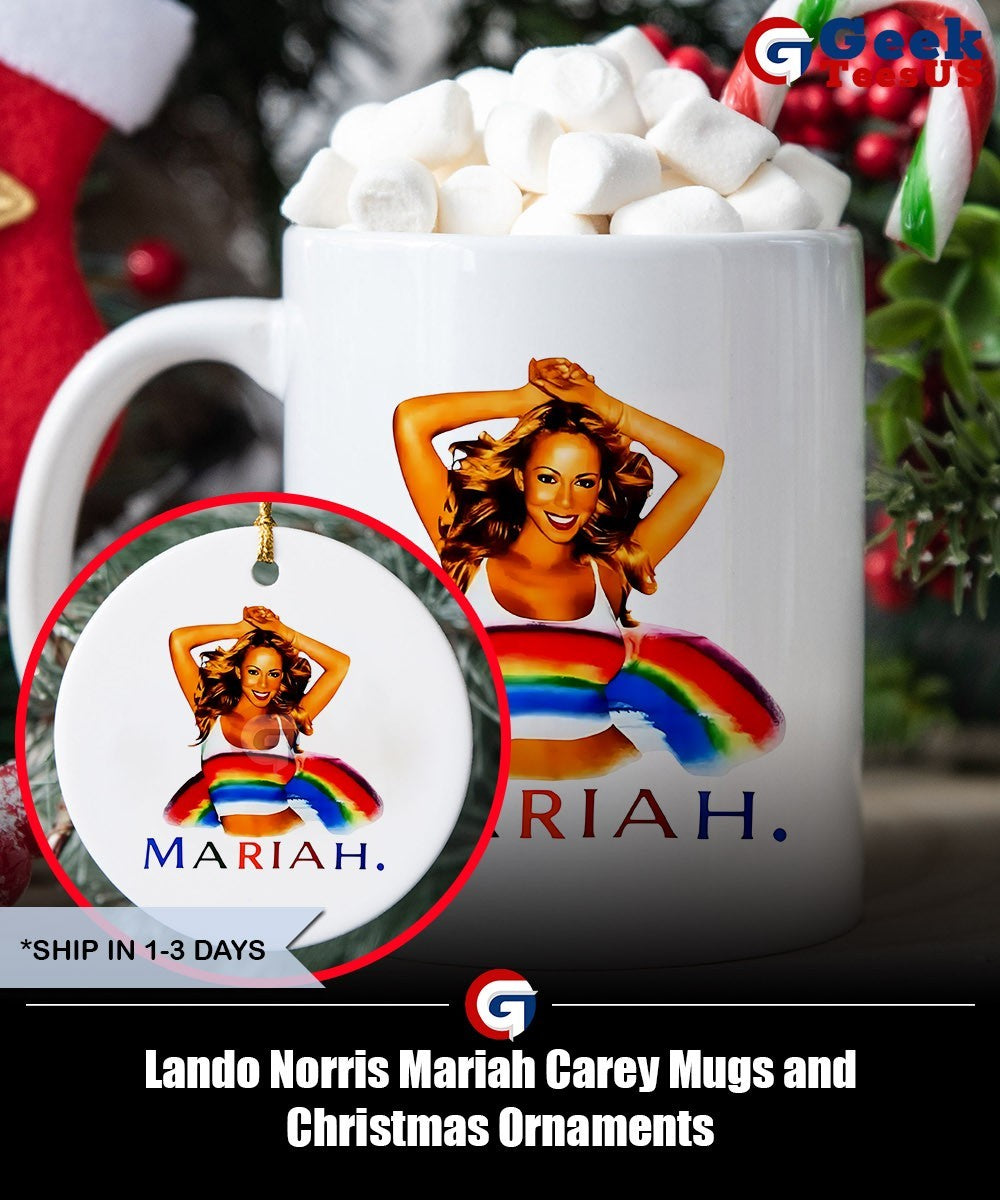 Lando Norris Mariah Carey shirt