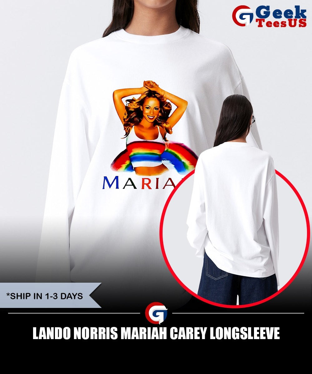 Lando Norris Mariah Carey shirt