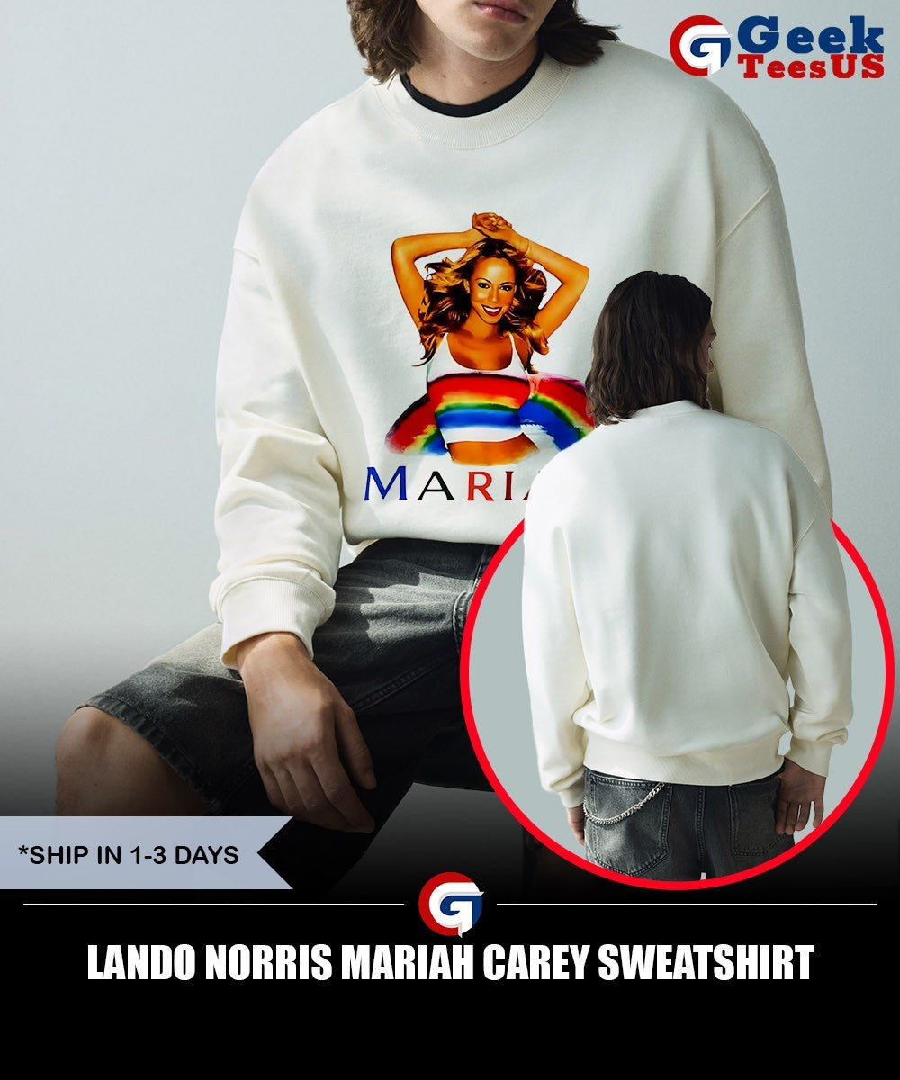 Lando Norris Mariah Carey shirt