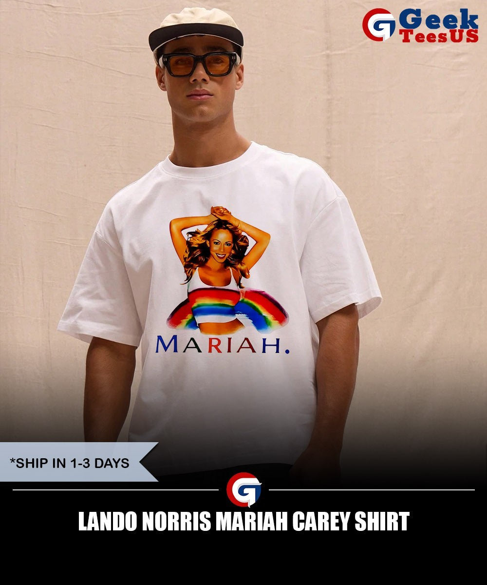 Lando Norris Mariah Carey shirt