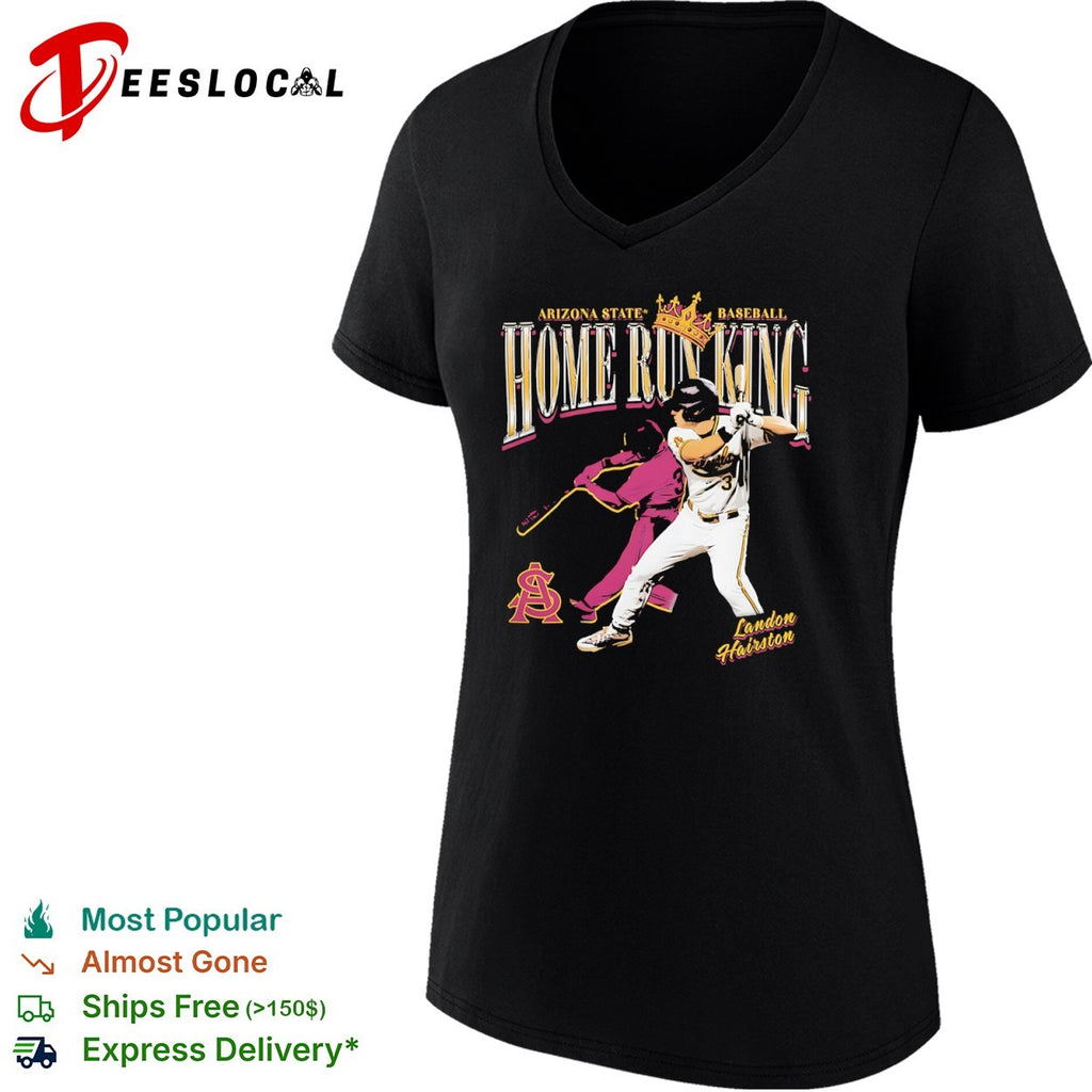 Landon Hairston Arizona State Sun Devils baseball Home Run King shirt