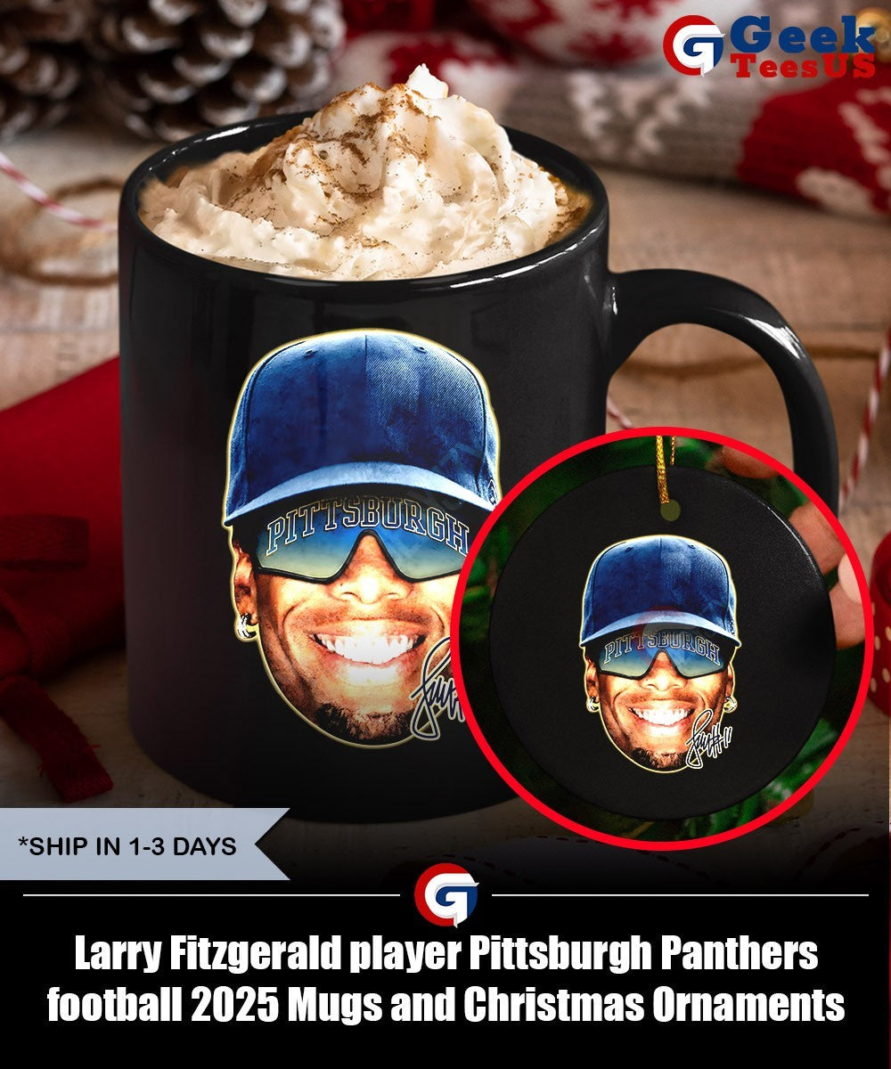 Larry Fitzgerald player Pittsburgh Panthers football 2025 shirt