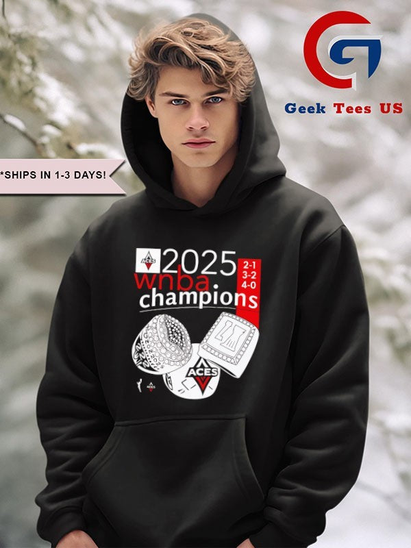 Las Vegas Aces 2025 WNBA Champions Regression Year Rings shirt