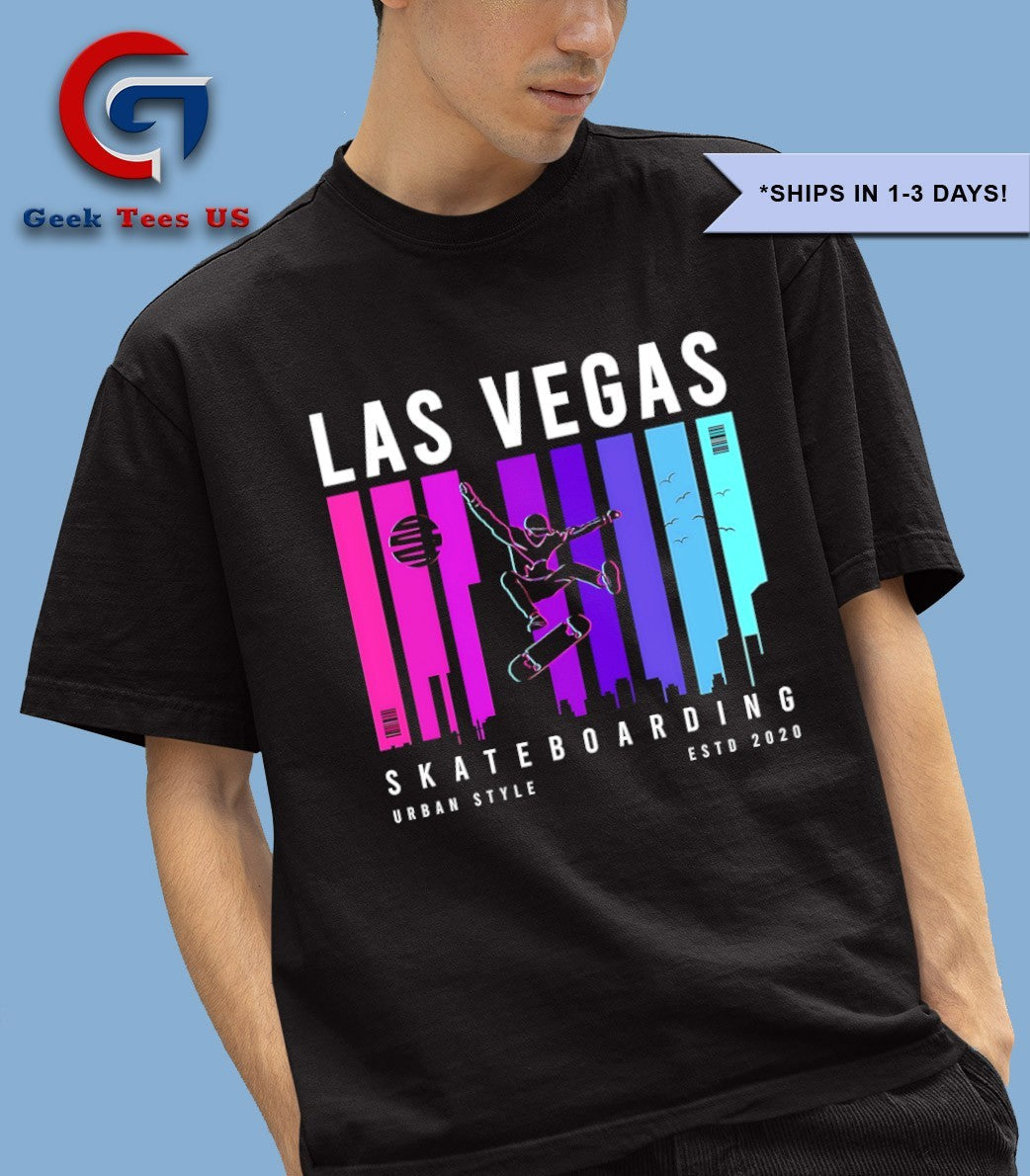 Las Vegas Skateboarding shirt
