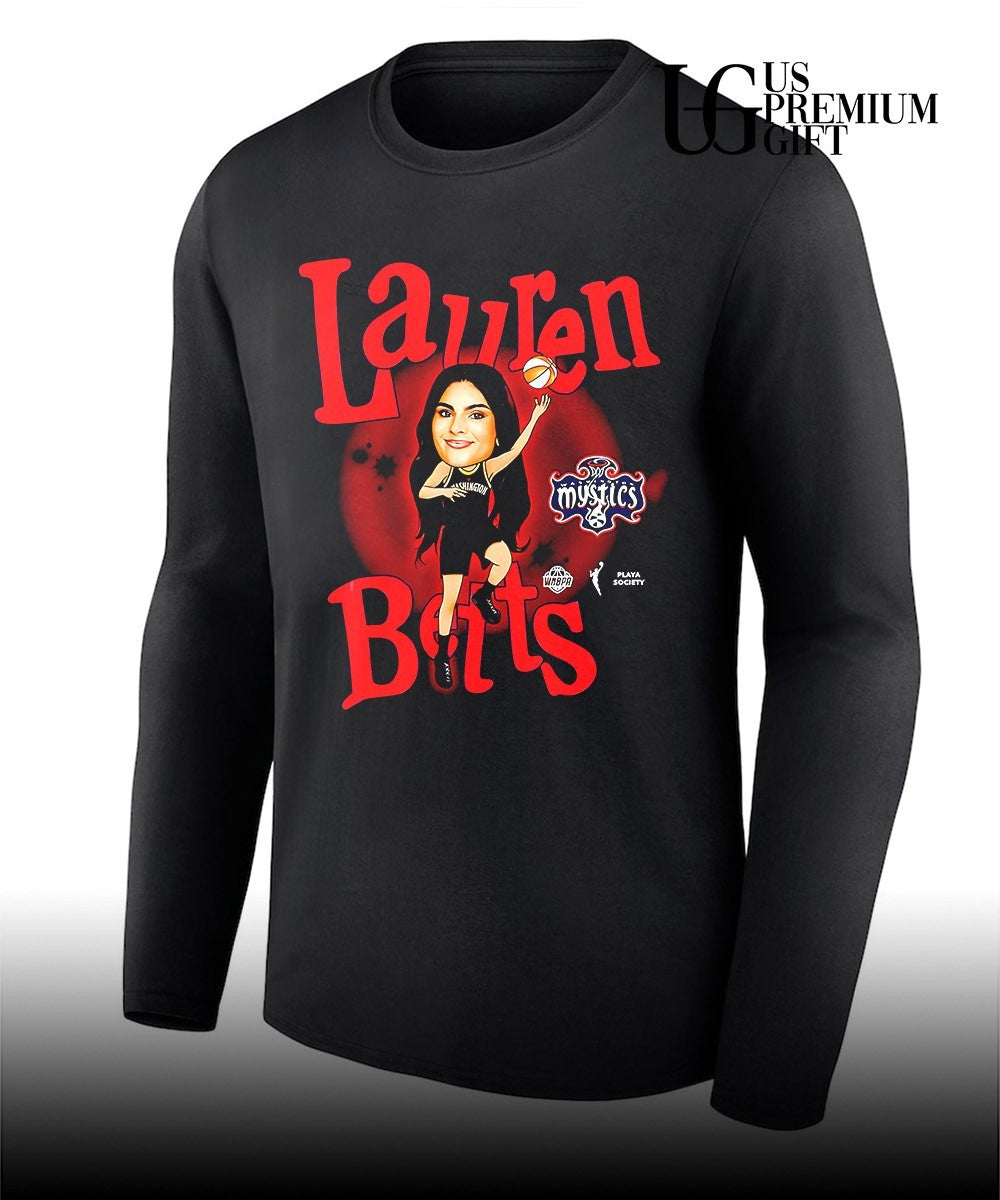 Lauren Betts Washington Mystics WNBA Playa Society Draft 2026 shirt