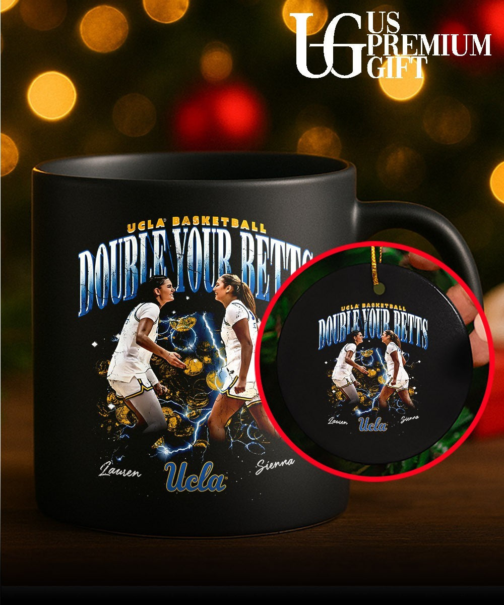 Lauren Betts and Sienna Betts Double Your Betts UCLA basketball shirt