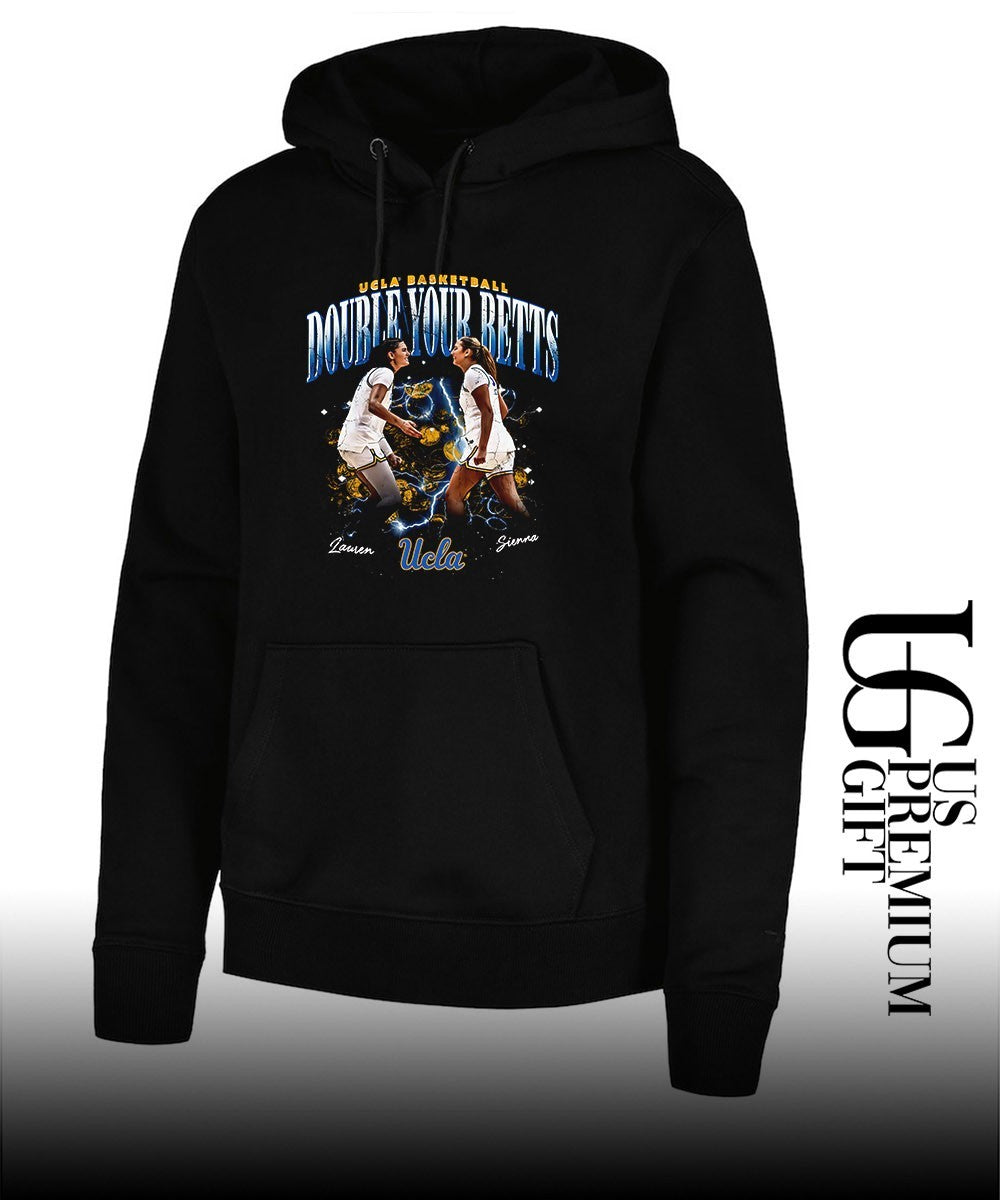 Lauren Betts and Sienna Betts Double Your Betts UCLA basketball shirt