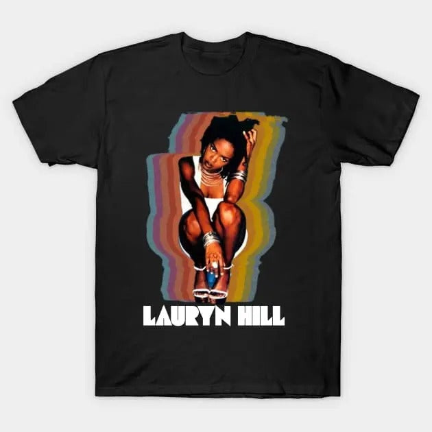 Lauryn Hill T Shirt Vintage Graphic lauryn hill Graphic T - Shirts Menswear T-Shirt