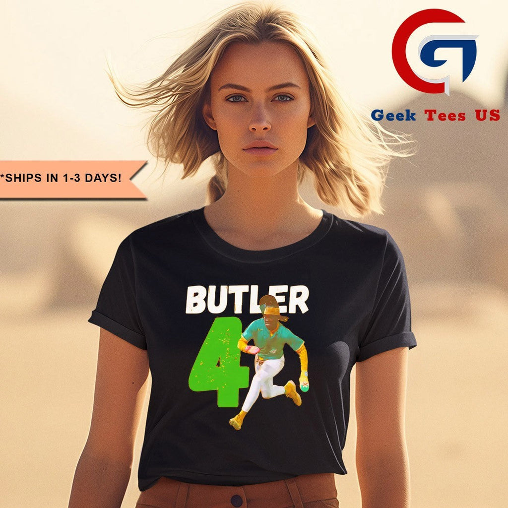 Lawrence Butler No. 04 Athletics baseball shirt