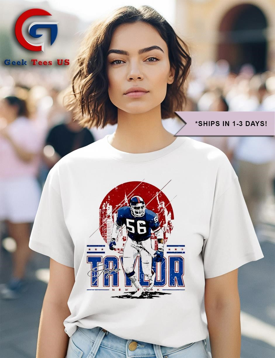 Lawrence Taylor New York Giants MLB signature shirt