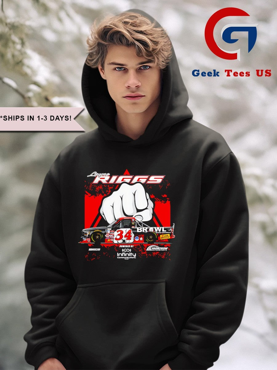 Layne Riggs Bare Knuckle Boxing Car Checkered flag shirt