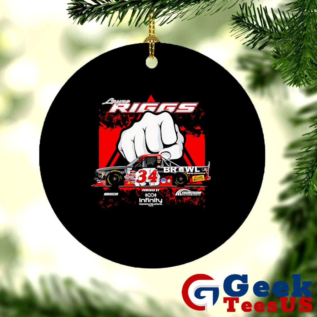 Layne Riggs Bare Knuckle Boxing Car Checkered flag shirt