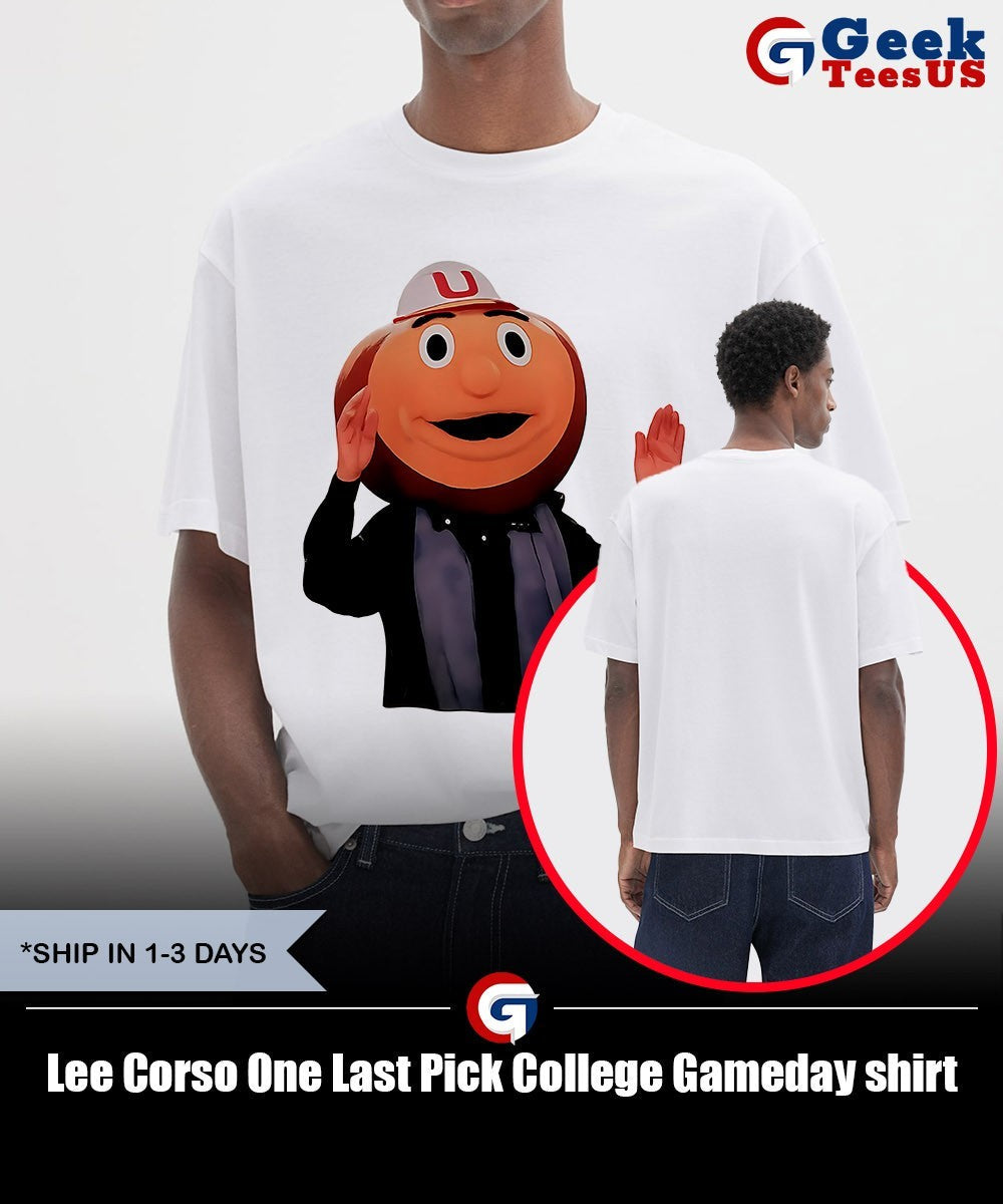 Lee Corso One Last Pick College Gameday shirt