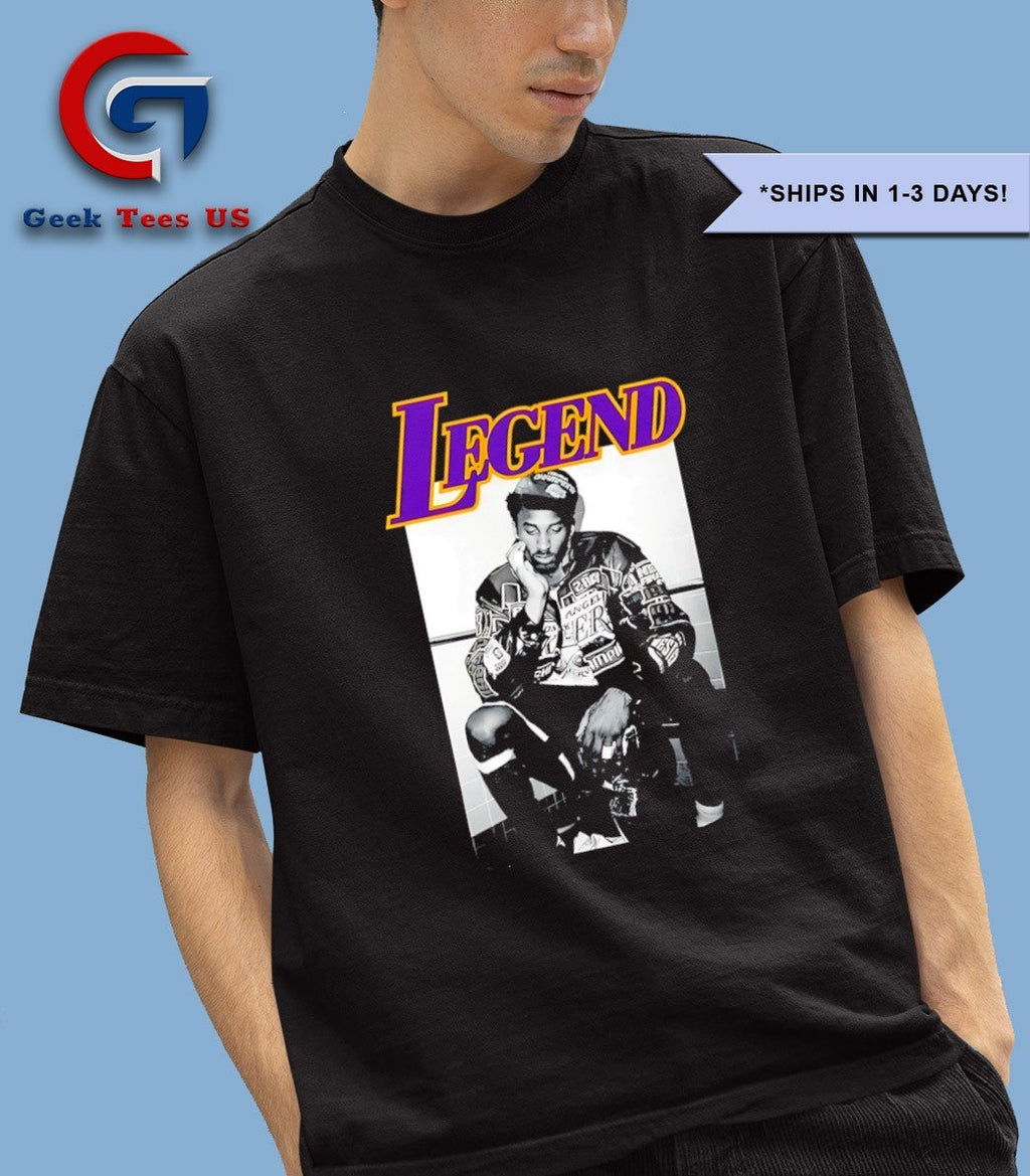 Legend Kobe Bryant Los Angeles Lakers basketball shirt