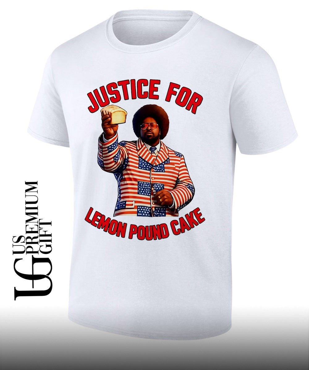 Lemon Pound Afroman Justice For Lemon Pound Cake shirt