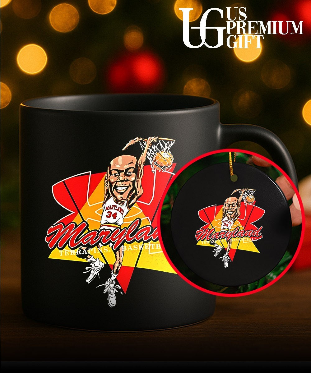 Len Bias Maryland Terrapins Mens Basketball player caricature shirt