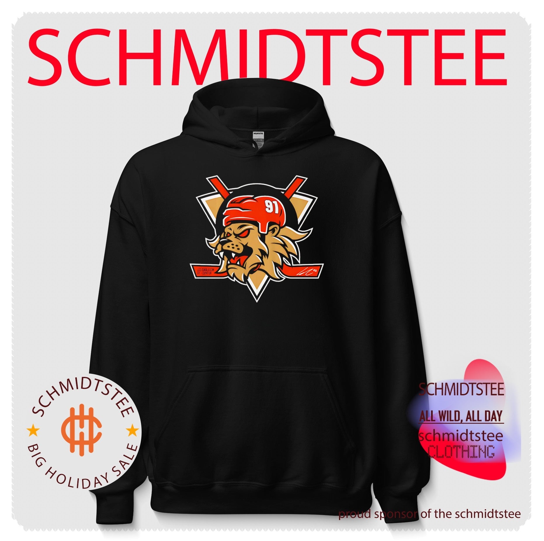 Leo Carlsson Anaheim Ducks Lion shirt