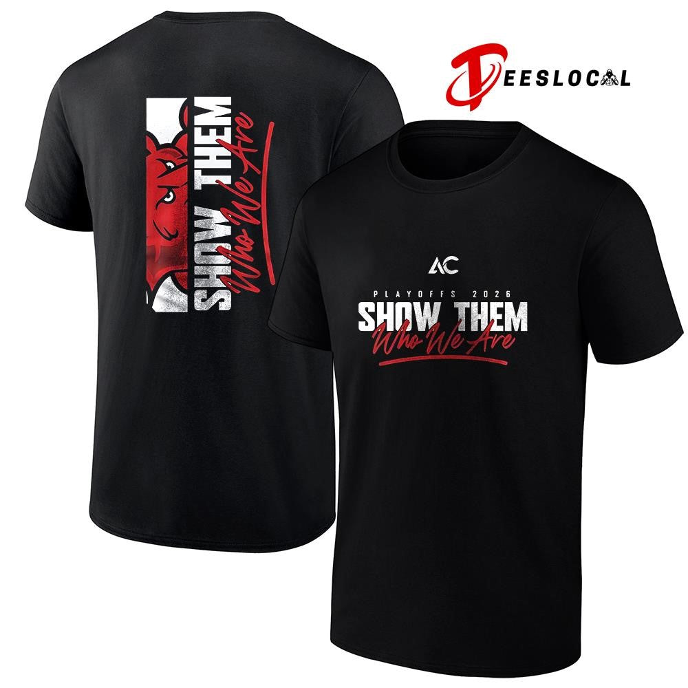 Leones de Ponce x Todos De Blanco show them who we are mascot circle shirt