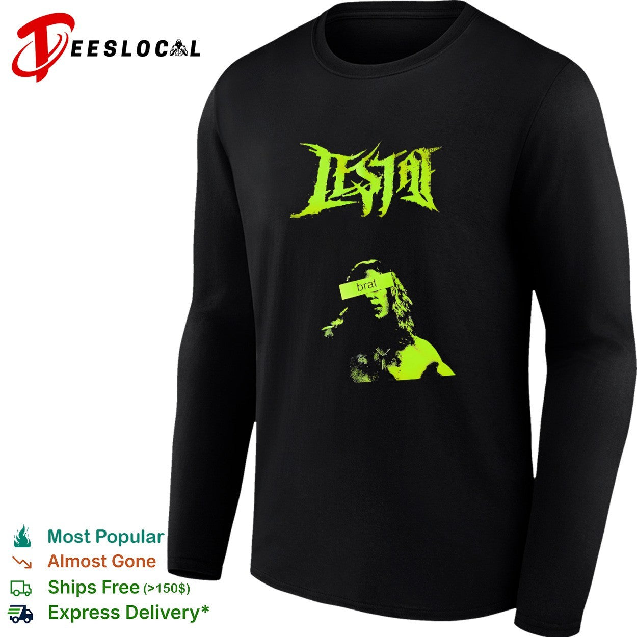 Lestat Brat Neon Green Style Interview with the Vampire shirt
