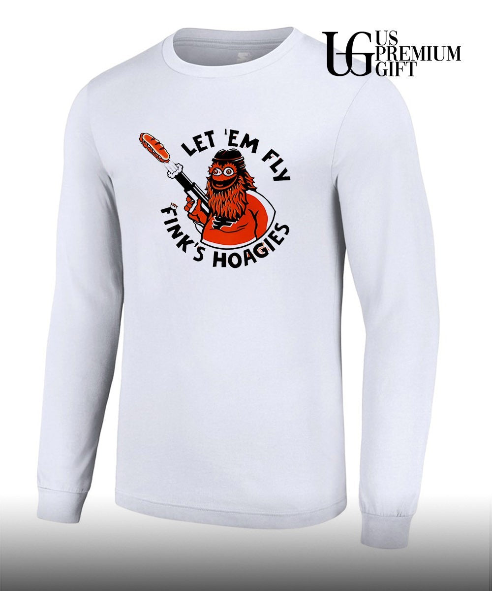 Let Em Fly Fink’s Hoagies Philadelphia Flyers shirt