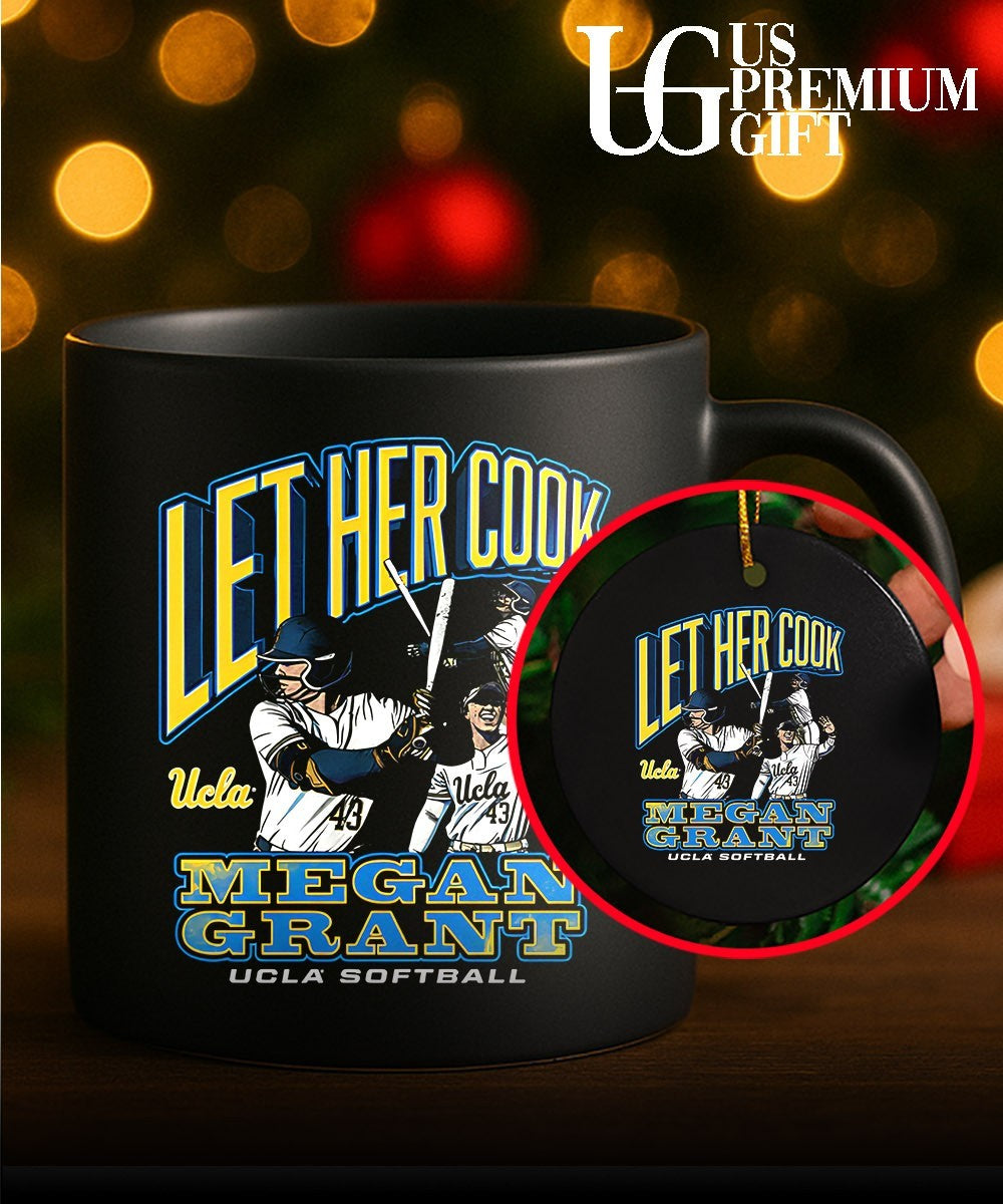 Let Her Cook Megan Grant UCLA Bruins Softball shirt