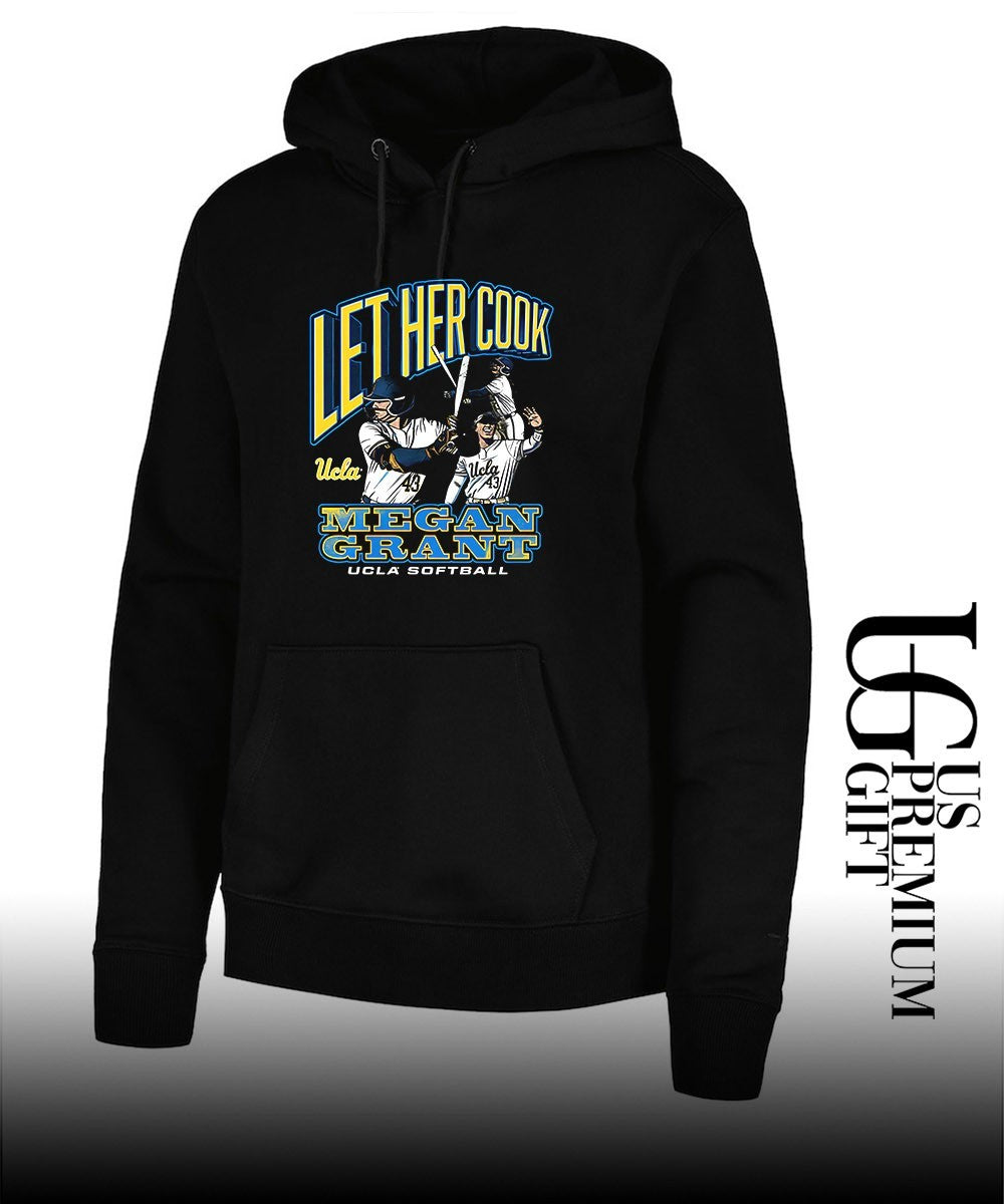 Let Her Cook Megan Grant UCLA Bruins Softball shirt