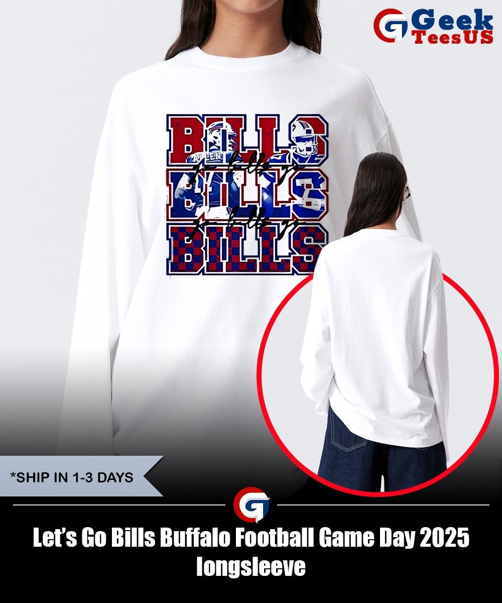 Let’s Go Bills Buffalo Football Game Day 2025 shirt