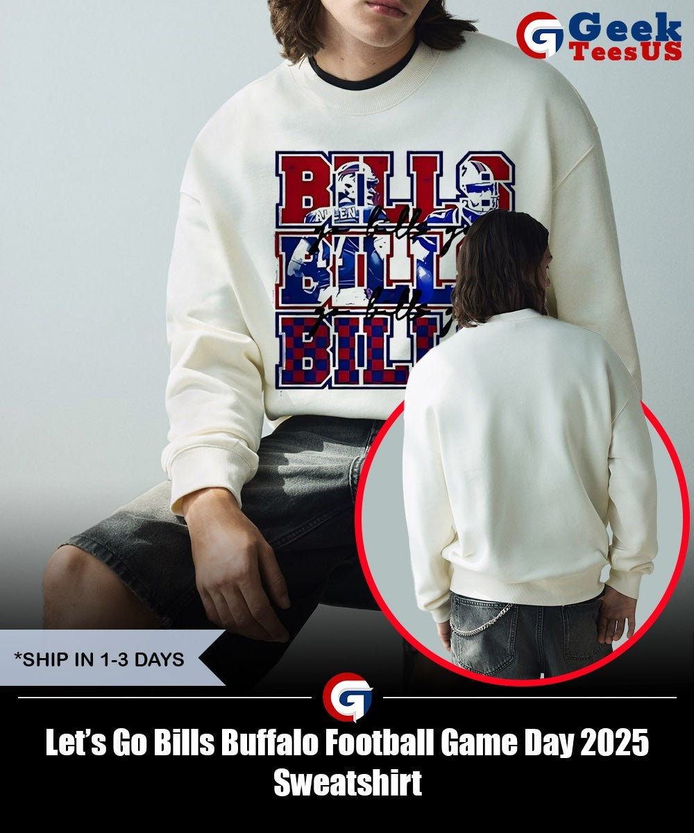 Let’s Go Bills Buffalo Football Game Day 2025 shirt