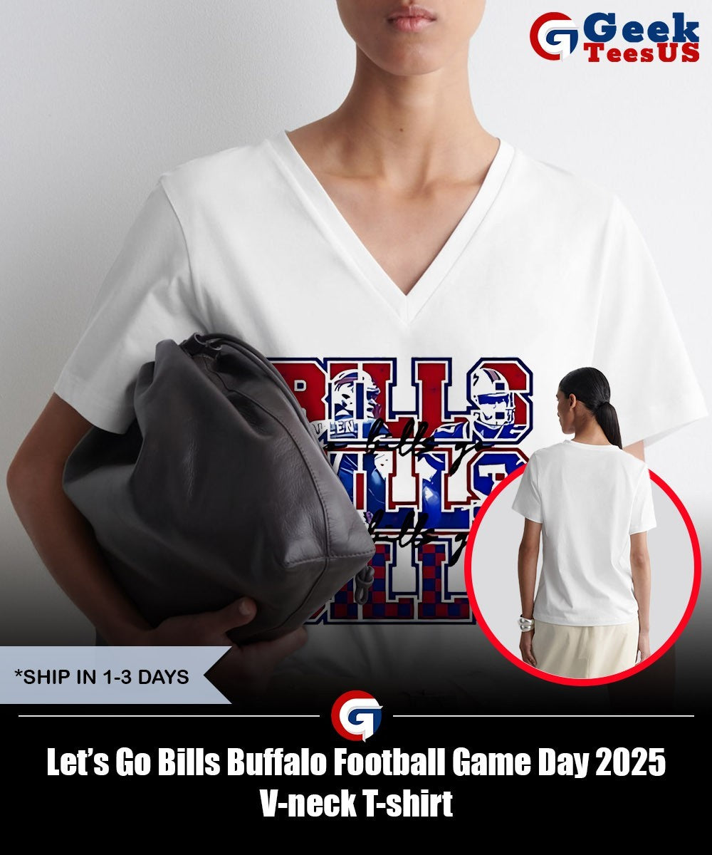 Let’s Go Bills Buffalo Football Game Day 2025 shirt