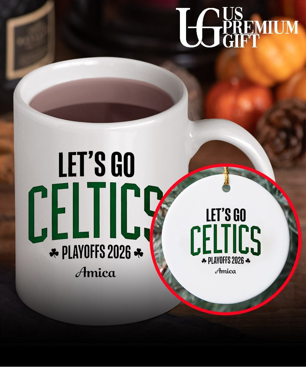 Let’s Go Boston Celtics Playoffs 2026 Amica shirt