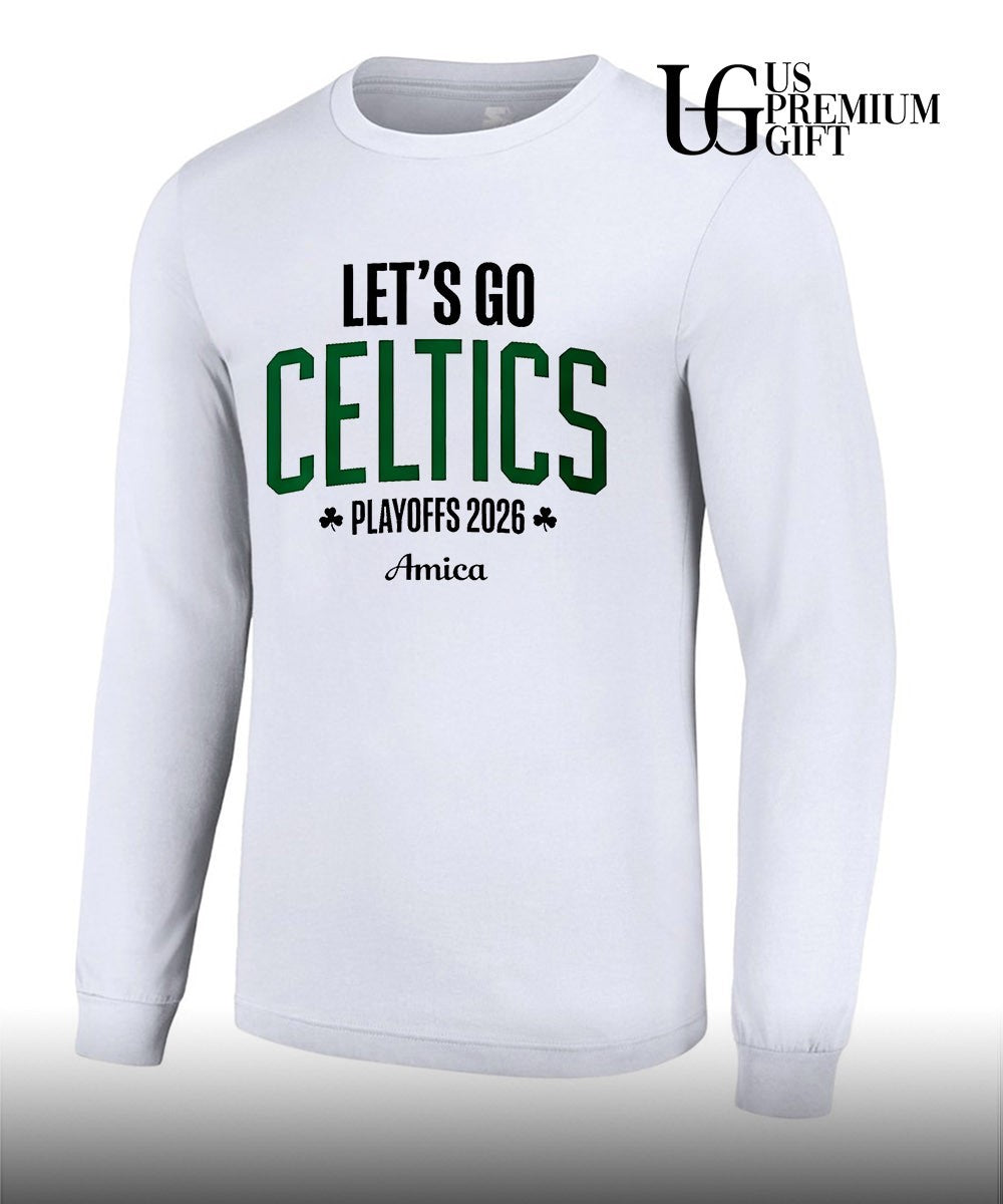 Let’s Go Boston Celtics Playoffs 2026 Amica shirt