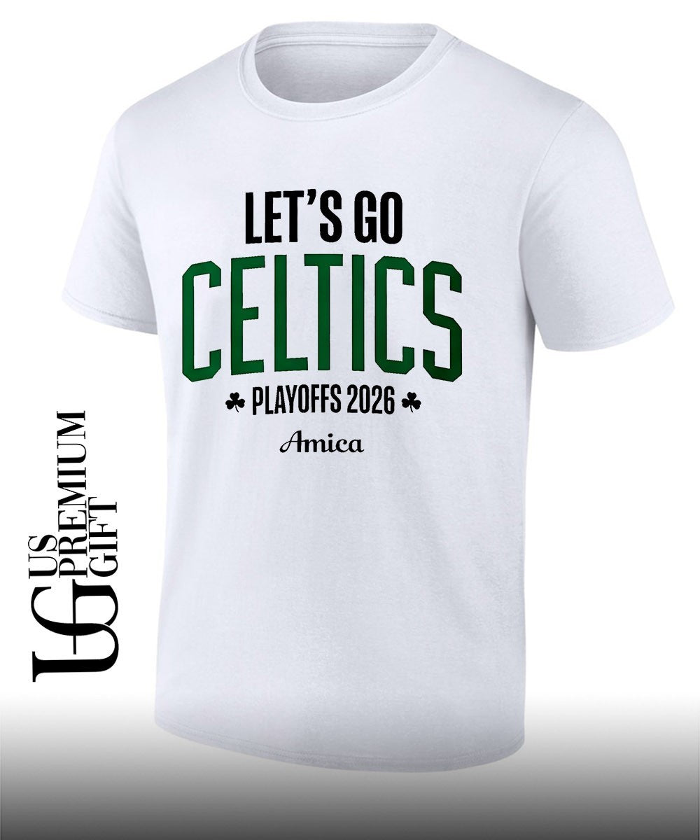 Let’s Go Boston Celtics Playoffs 2026 Amica shirt